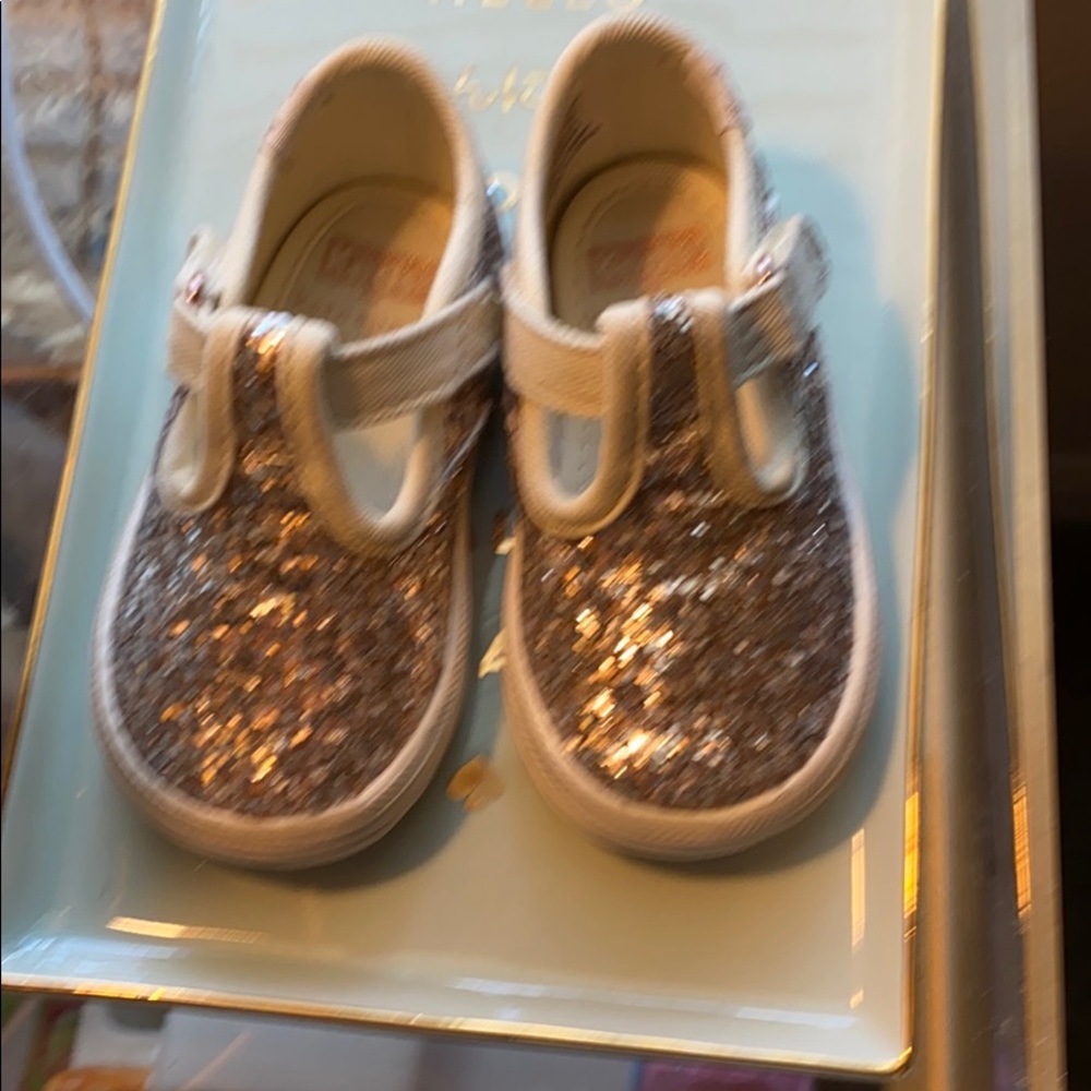 Kate spade Keds glitter size 3